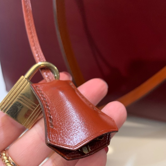 Hermès Kelly 32 Tri-Color; Vintage - Picture 4 of 8